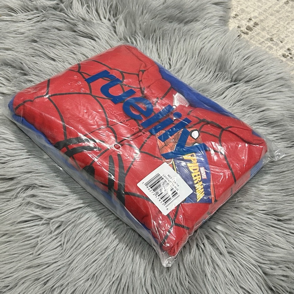 Marvel Spider-Man Miles Morales & Venom Boys Zip Up Hooded Sweatshirt/Pant 14/16 - Picture 9 of 10